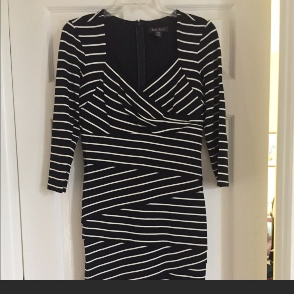 White House Black Market striped dress